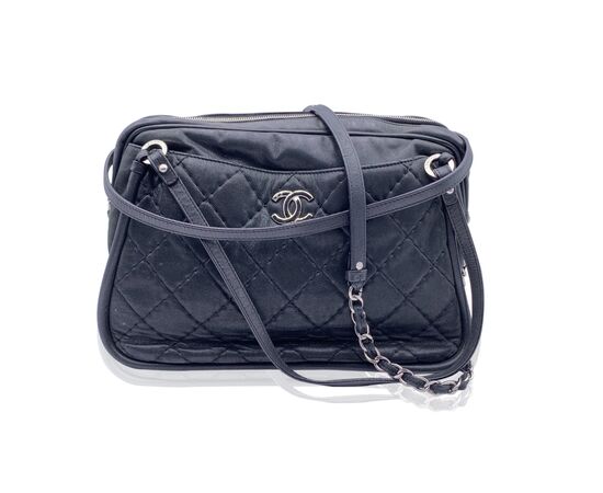 CHANEL Borsa a Tracolla in Pelle Col. Nero Camera M