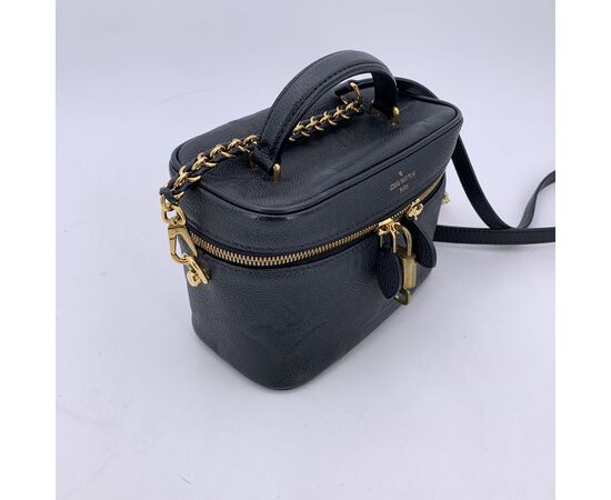 LOUIS VUITTON Borsa a Tracolla in Pelle Col. Nero Vanity S