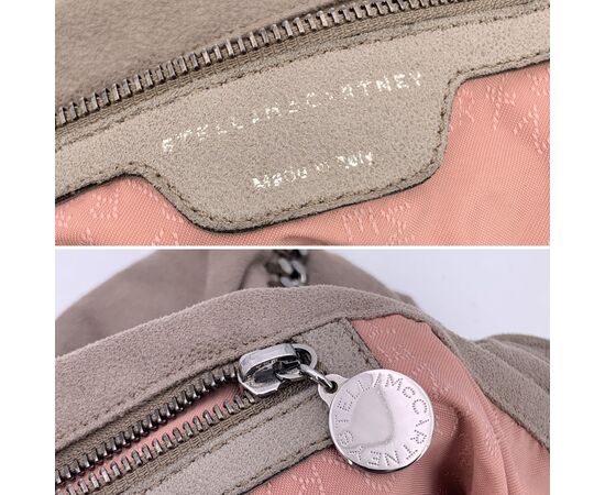 STELLA MCCARTNEY Borsa Shopper in Tela Col. Grigio Falabella L