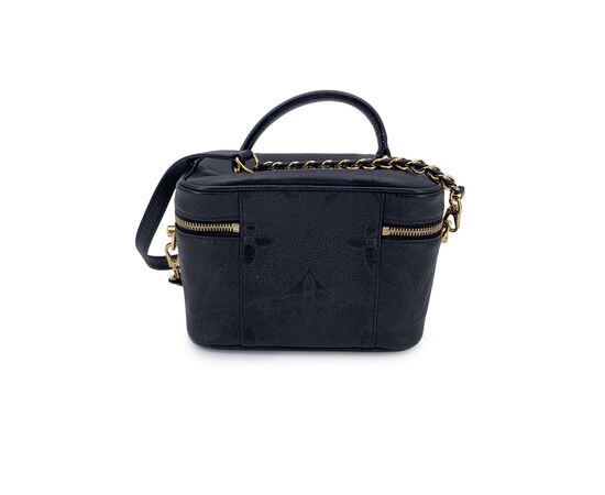 LOUIS VUITTON Borsa a Tracolla in Pelle Col. Nero Vanity S