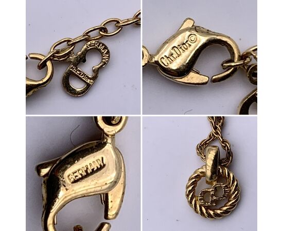 DIOR Collana in Metallo Col. Oro