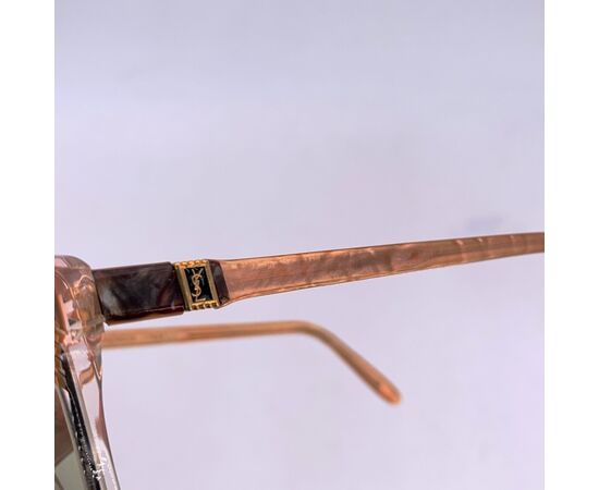 YVES SAINT LAURENT Occhiali da Sole Vintage in Acetato Col. Marrone