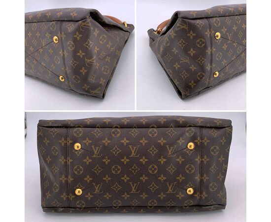 LOUIS VUITTON Borsa Shopper in Tela Col. Marrone Artsy M