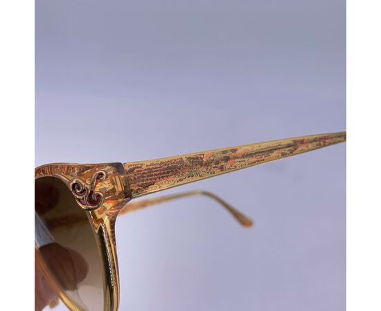 Occhiali da Sole Vintage in Acetato Col. Oro