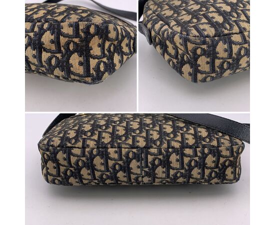 DIOR Borsa a Tracolla Vintage in Tela Col. Blu Diorissimo M