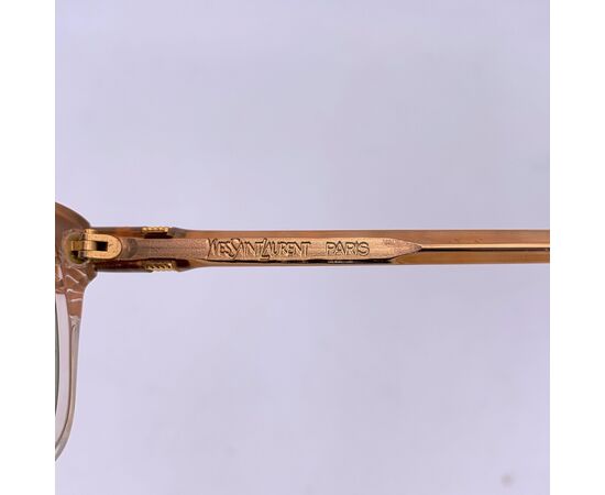 YVES SAINT LAURENT Occhiali da Sole Vintage in Acetato Col. Marrone