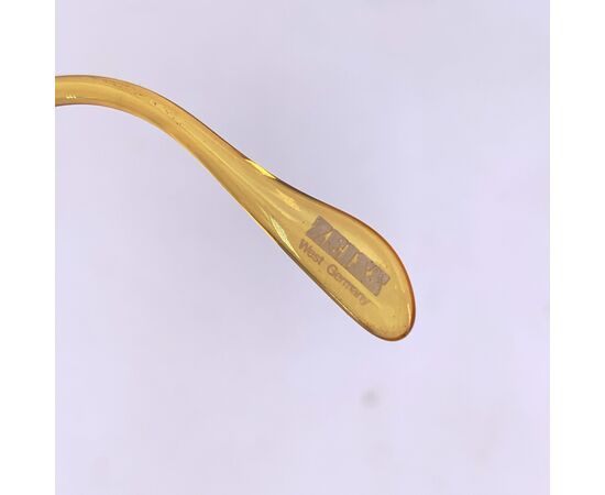 Occhiali da Sole Vintage in Acetato Col. Giallo