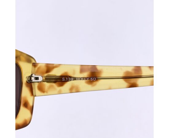 Occhiali da Sole Vintage in Acetato Col. Marrone