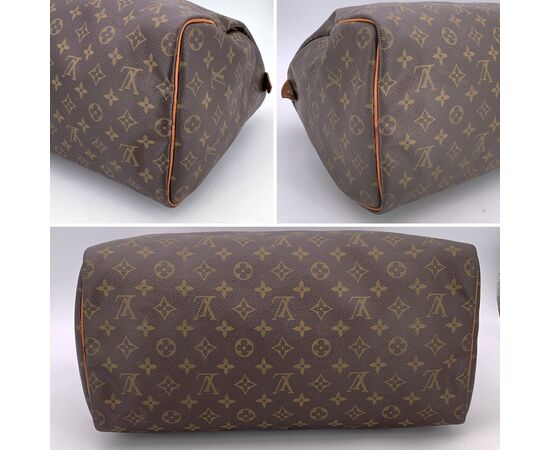 LOUIS VUITTON Borsa a Mano Vintage in Tela Col. Marrone Speedy M