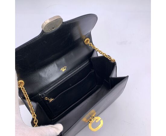 GUCCI Borsa a Tracolla Vintage in Pelle Col. Nero M