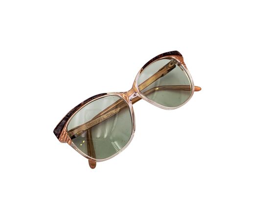 YVES SAINT LAURENT Occhiali da Sole Vintage in Acetato Col. Marrone