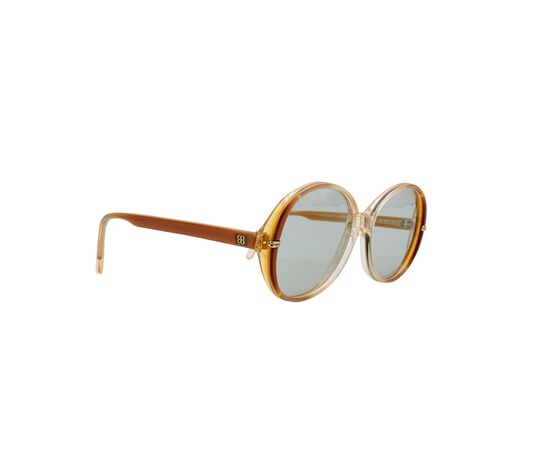 BALENCIAGA Occhiali da Sole Vintage in Acetato Col. Beige