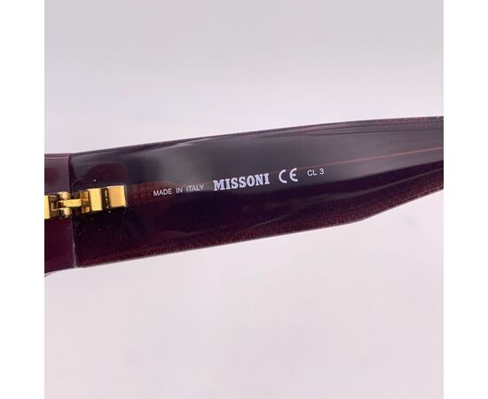 MISSONI Occhiali da Sole in Plastica Col. Viola