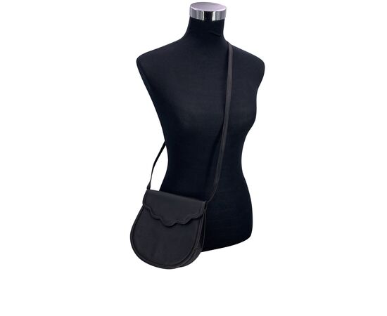 YVES SAINT LAURENT Borsa a Tracolla Vintage in Pelle Col. Nero S