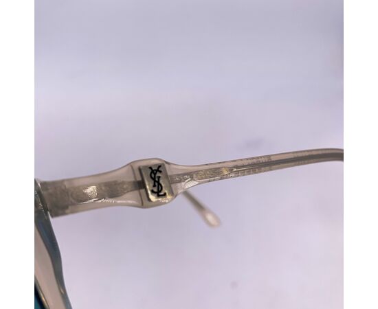 YVES SAINT LAURENT Occhiali da Sole Vintage in Acetato Col. Blu
