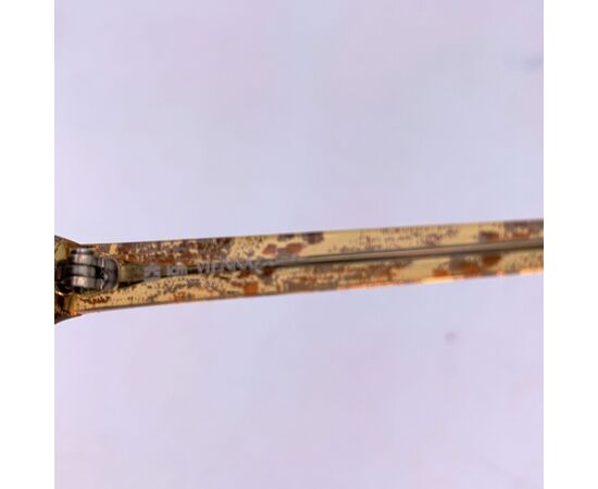 Occhiali da Sole Vintage in Acetato Col. Oro