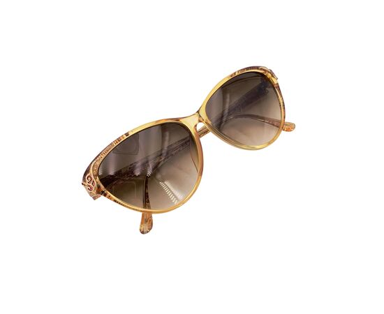 Occhiali da Sole Vintage in Acetato Col. Oro