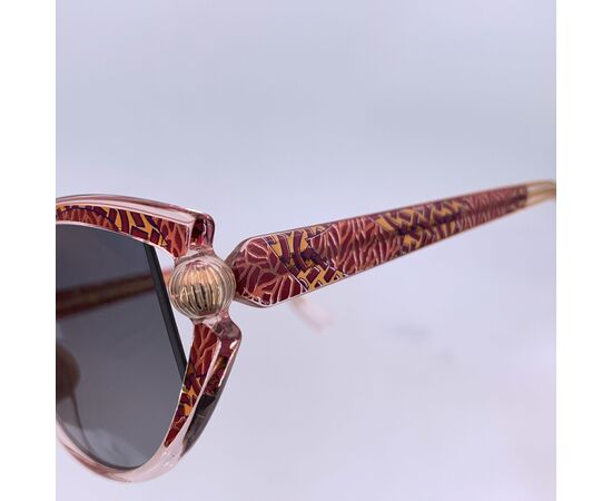 SILHOUETTE Occhiali da Sole Vintage in Acetato Col. Rosso