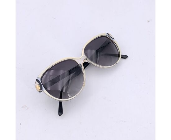 Balenciaga Occhiali da Sole Vintage in Acetato Col. Bianco