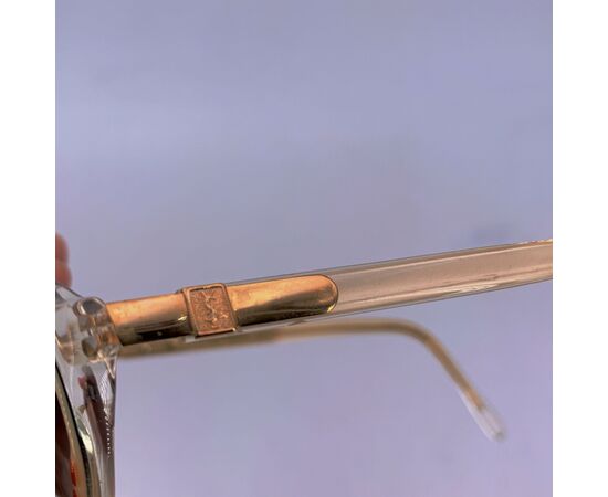 YVES SAINT LAURENT Occhiali da Sole Vintage in Acetato Col. Rosso