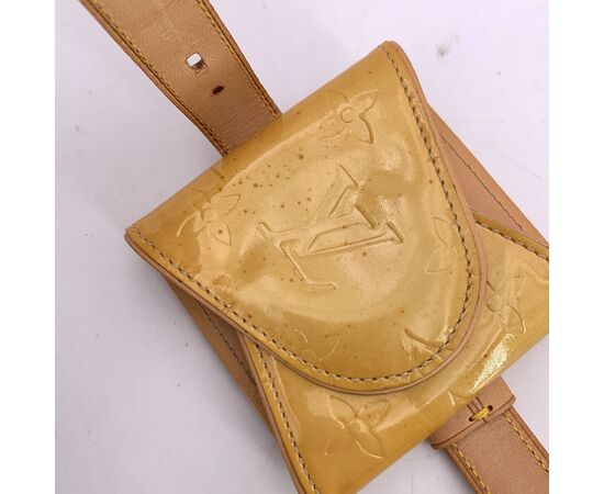 LOUIS VUITTON Portafoglio in Pelle Lucida Col. Beige S