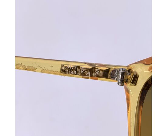 Occhiali da Sole Vintage in Acetato Col. Giallo