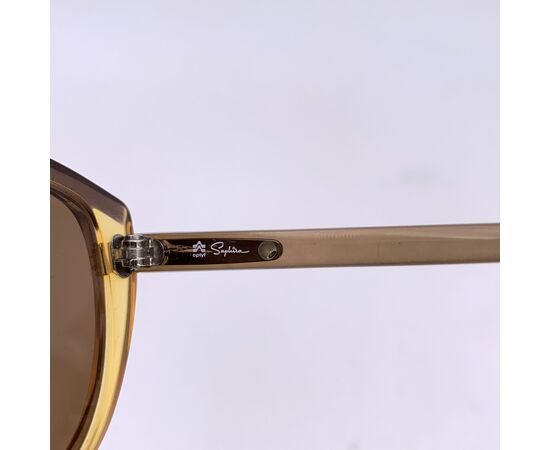 Occhiali da Sole Vintage in Acetato Col. Giallo