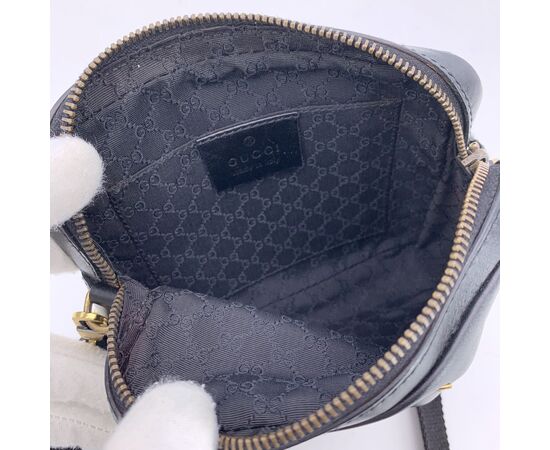 GUCCI Borsa a Tracolla in Pelle Col. Nero S
