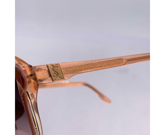 YVES SAINT LAURENT Occhiali da Sole Vintage in Acetato Col. Rosa