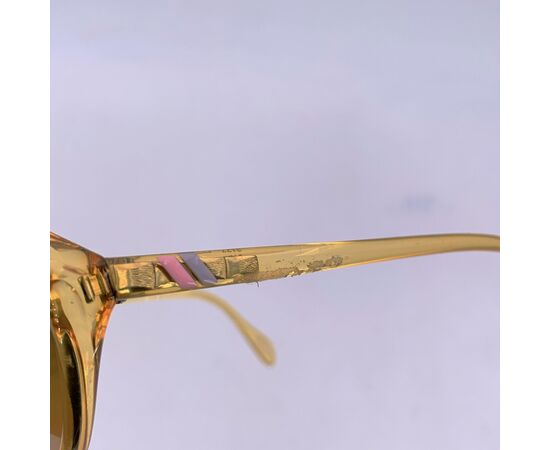 Occhiali da Sole Vintage in Acetato Col. Giallo