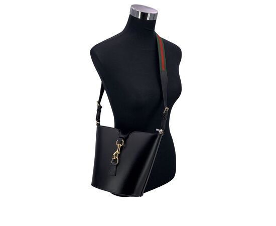 GUCCI Borsa a Tracolla in Pelle Col. Nero Jackie S