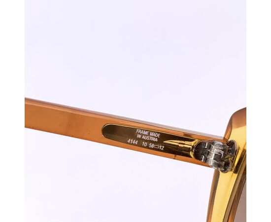 Occhiali da Sole Vintage in Acetato Col. Giallo