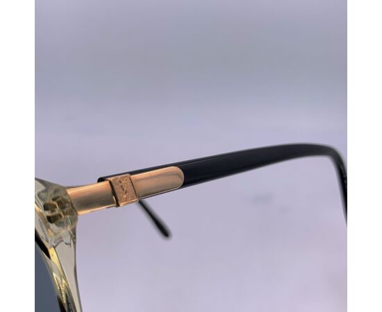 YVES SAINT LAURENT Occhiali da Sole Vintage in Acetato Col. Nero