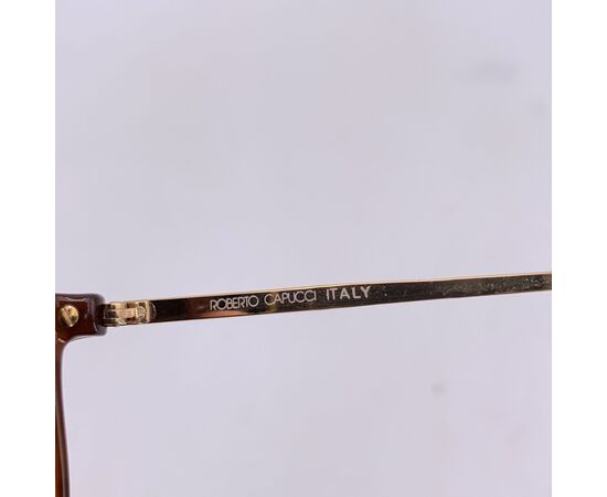ROBERTO CAPUCCI Occhiali da Sole Vintage in Acetato Col. Marrone