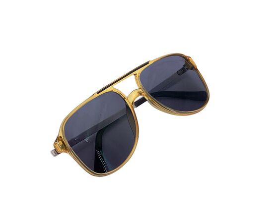 Occhiali da Sole Vintage in Acetato Col. Giallo