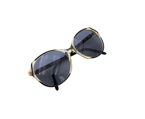 YVES SAINT LAURENT Occhiali da Sole Vintage in Acetato Col. Nero