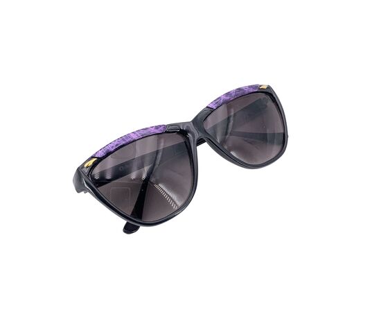 Occhiali da Sole Vintage in Acetato Col. Nero