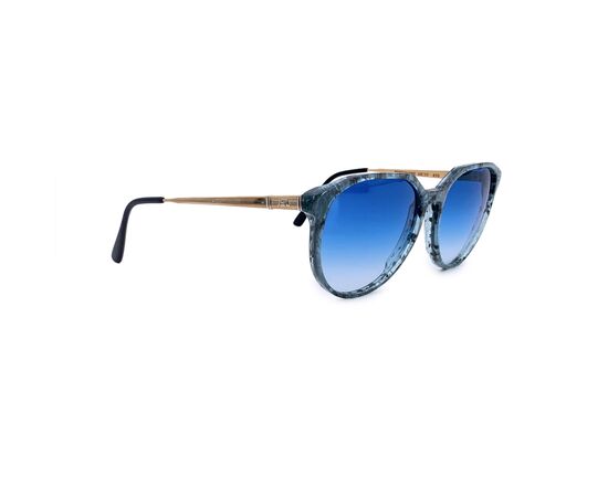 YVES SAINT LAURENT Occhiali da Sole Vintage in Acetato Col. Blu