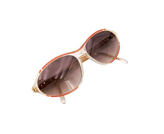 YVES SAINT LAURENT Occhiali da Sole Vintage in Acetato Col. Rosso