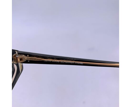 JEAN-LOUIS SCHERRER Occhiali da Sole Vintage in Acetato Col. Nero