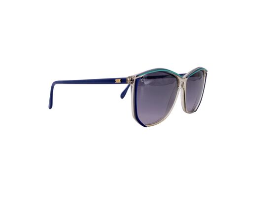 SILHOUETTE Occhiali da Sole Vintage in Acetato Col. Blu
