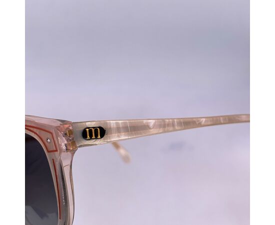 Occhiali da Sole Vintage in Acetato Col. Bianco