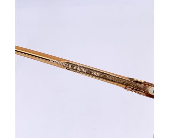 YVES SAINT LAURENT Occhiali da Sole Vintage in Acetato Col. Marrone