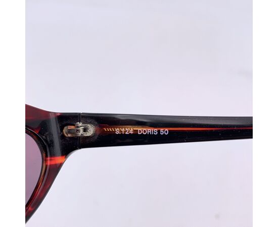 Occhiali da Sole Vintage in Acetato Col. Rosso