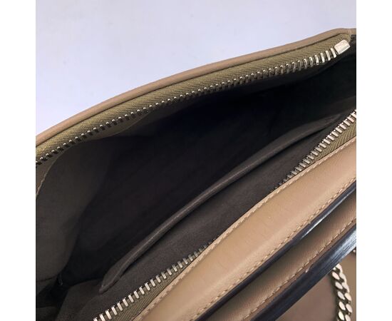 FENDI Borsa a Tracolla in Pelle Col. Grigio Dot Com M