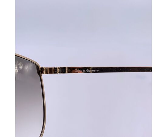 Occhiali da Sole Vintage in Metallo Col. Oro