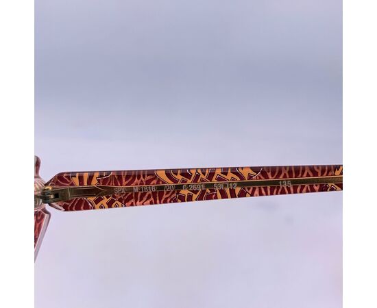 SILHOUETTE Occhiali da Sole Vintage in Acetato Col. Rosso