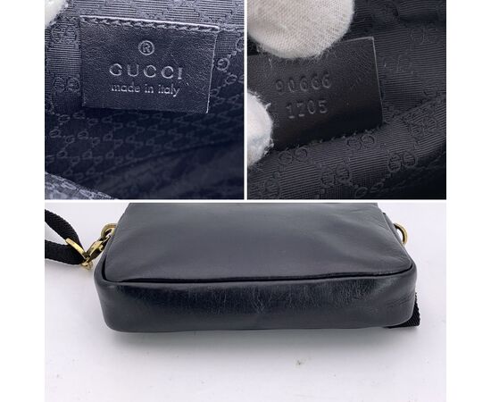 GUCCI Borsa a Tracolla in Pelle Col. Nero S