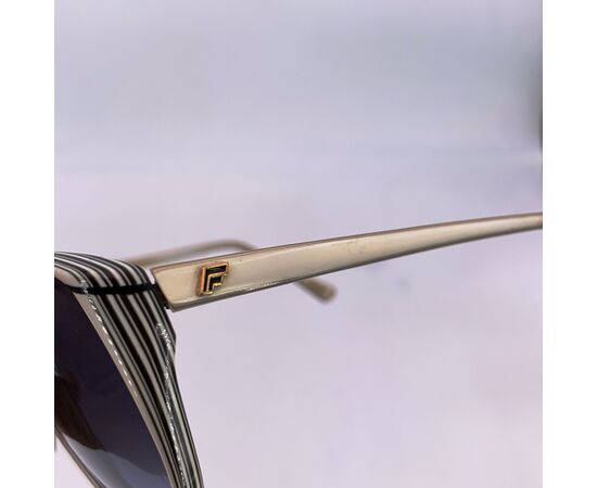 Occhiali da Sole Vintage in Acetato Col. Bianco