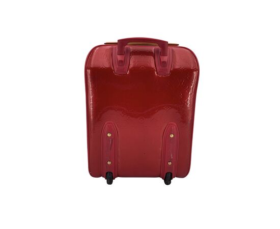 LOUIS VUITTON Borsa da Viaggio in Pelle Lucida Col. Rosso Pegase L